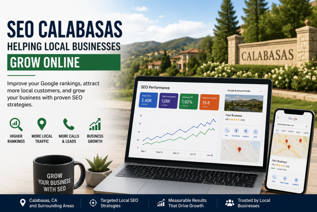 SEO Calabasas helping local businesses improve Google rankings and generate more leads